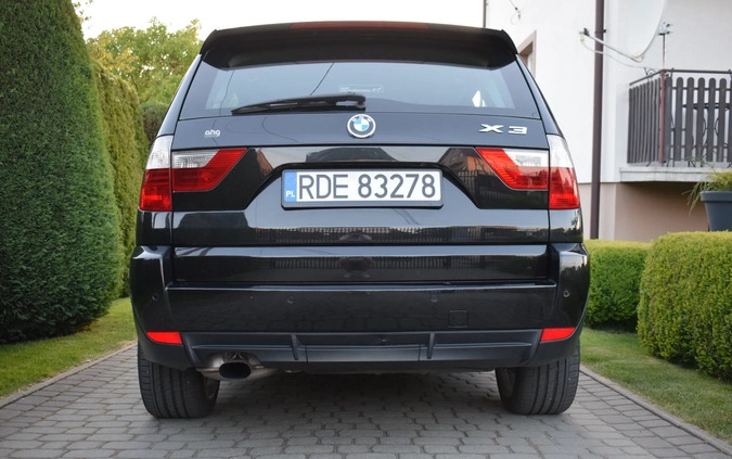 BMW X3 cena 35500 przebieg: 220000, rok produkcji 2009 z Dębica małe 704